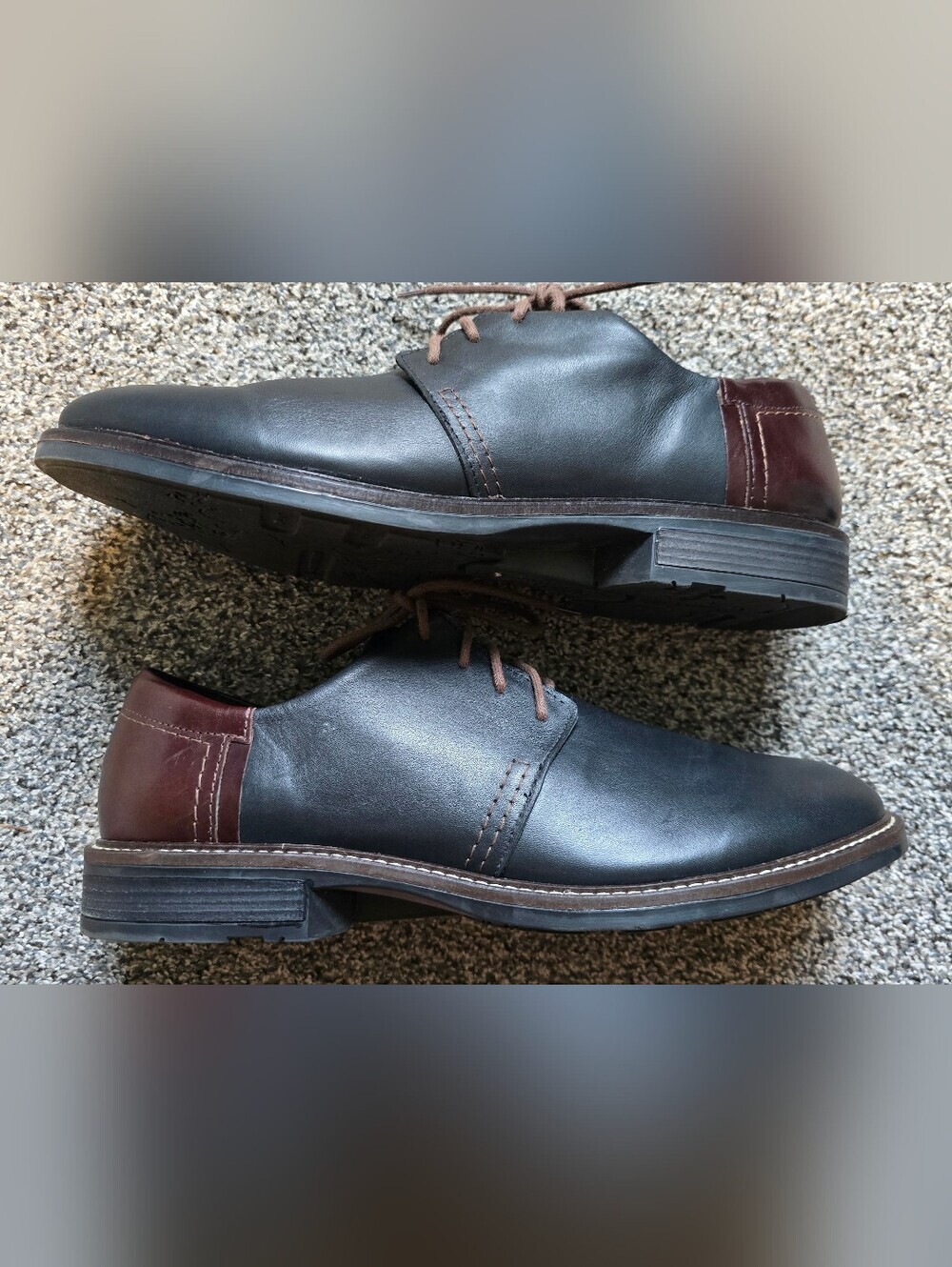 Naot Chief Men’s Black Walnut Leather Oxford Dress Shoes Size 13 - Picture 9 of 10